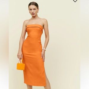 Marcella Linen Dress - Reformation